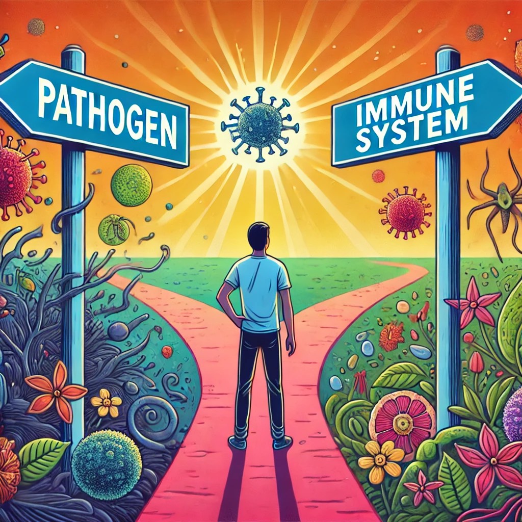 Target immune system not pathogen